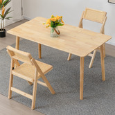 Braxton Home Amyra Rubberwood Dining Table