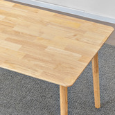 Braxton Home Amyra Rubberwood Dining Table