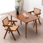 Braxton Home Myles Rubberwood Dining Chairs