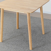 Braxton Home Amyra Square Rubberwood Dining Table