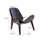 Braxton Home Marley Faux Leather Accent Chair