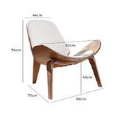 Braxton Home Marley Faux Leather Accent Chair