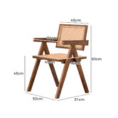 Braxton Home Myles Rubberwood Dining Chairs