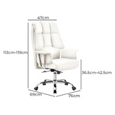 Braxton Home Sarif Faux Leather Executive Chair