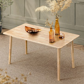 Braxton Home Amyra Rubberwood Dining Table