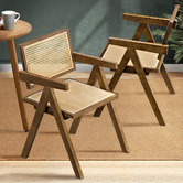 Braxton Home Myles Rubberwood Dining Chairs