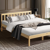Braxton Home Natural Hamilton Pine Wood Platform Bed