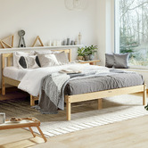 Braxton Home Natural Hamilton Pine Wood Platform Bed
