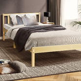 Braxton Home Natural Hamilton Pine Wood Platform Bed