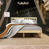 Braxton Home Natural Hamilton Pine Wood Platform Bed