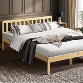 Braxton Home Natural Hamilton Pine Wood Platform Bed