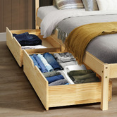 Braxton Home Natural Hamilton Pine Wood Platform Bed