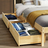 Braxton Home Natural Hamilton Pine Wood Platform Bed