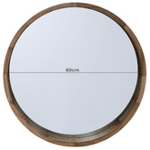 Braxton Home Piper Round Wall Mirror