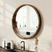 Braxton Home Piper Round Wall Mirror