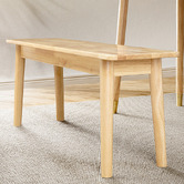 Braxton Home 4 Seater Elyssia Rubberwood Dining Bench