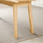 Braxton Home 4 Seater Elyssia Rubberwood Dining Bench