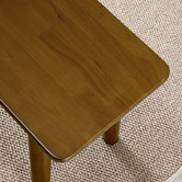 Braxton Home 4 Seater Elyssia Rubberwood Dining Bench