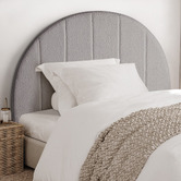 Braxton Home Grey Anrik Boucle Bedhead