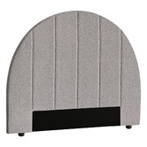 Braxton Home Grey Anrik Boucle Bedhead