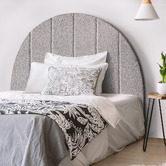 Braxton Home Grey Anrik Boucle Bedhead