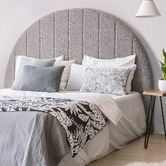 Braxton Home Grey Anrik Boucle Bedhead