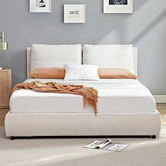 Braxton Home Canova Boucle Platform Bed
