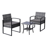 Braxton Home 2 Seater Dirk Outdoor Bistro Set