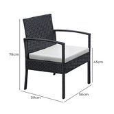 Braxton Home 2 Seater Blaise Outdoor Bistro Set