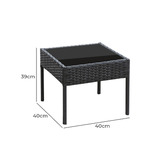 Braxton Home 2 Seater Blaise Outdoor Bistro Set