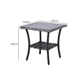 Braxton Home 2 Seater Dirk Outdoor Bistro Set