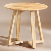 Braxton Home Celestial Rubberwood Side Table
