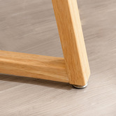 Braxton Home Celestial Rubberwood Side Table