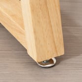Braxton Home Celestial Rubberwood Side Table