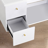 Braxton Home Samson 800mm Wall Hung Single Vanity with Ceramic Countertop