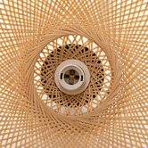 Braxton Home Lucy Handwoven Bamboo Pendant Light