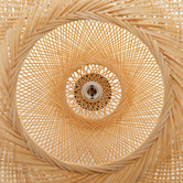 Braxton Home Lucy Handwoven Bamboo Pendant Light