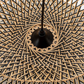 Braxton Home Nellie 45cm Bamboo Pendant Light