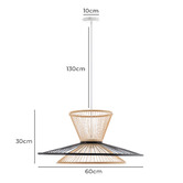 Braxton Home Effie Bamboo Pendant Light