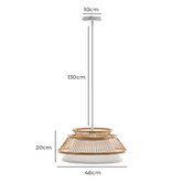 Braxton Home Claudia Bamboo Pendant Light
