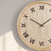 Braxton Home 70cm Natural Vatterio Wall Clock