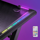 Braxton Home Neotara LED Gaming Desk
