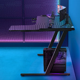 Braxton Home Quantara L-Shape LED Gaming Desk