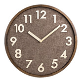 Braxton Home 70cm Lara Pine Wood Wall Clock