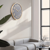 Braxton Home 70cm Lara Pine Wood Wall Clock
