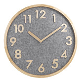 Braxton Home 70cm Lara Pine Wood Wall Clock