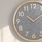 Braxton Home 70cm Lara Pine Wood Wall Clock