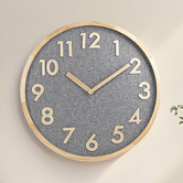Braxton Home 70cm Lara Pine Wood Wall Clock