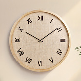 Braxton Home 70cm Natural Vatterio Wall Clock