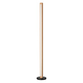 Braxton Home Zain Light Timber Square LED Floor Lamp